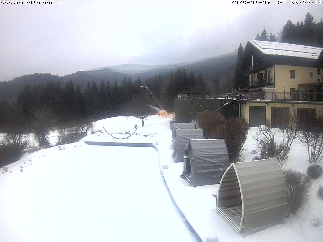 Archiv Foto Webcam Hotel Riedlberg, Bayerischer Wald