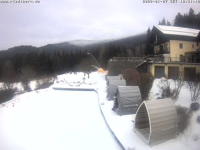 Archiv Foto Webcam Hotel Riedlberg, Bayerischer Wald