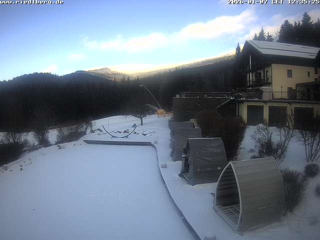Archiv Foto Webcam Hotel Riedlberg, Bayerischer Wald