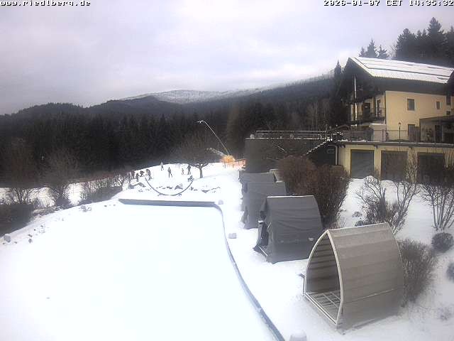 Archiv Foto Webcam Hotel Riedlberg, Bayerischer Wald