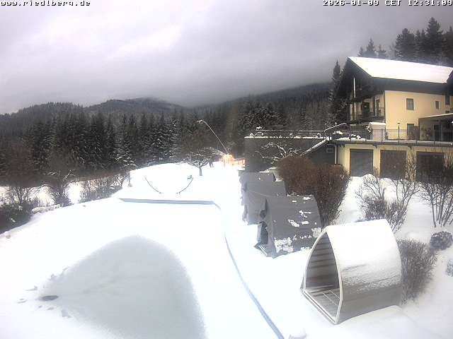 Archiv Foto Webcam Hotel Riedlberg, Bayerischer Wald