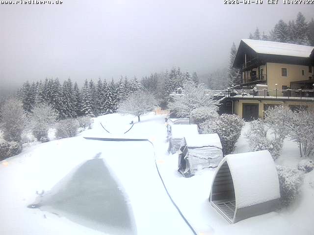 Archiv Foto Webcam Hotel Riedlberg, Bayerischer Wald
