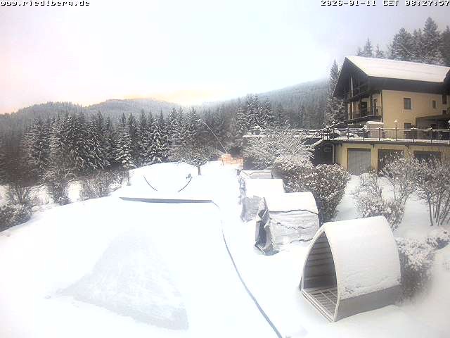 Archived image Webcam Hotel Riedlberg, Bavarian Forest