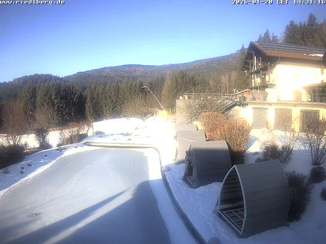 Archiv Foto Webcam Hotel Riedlberg, Bayerischer Wald