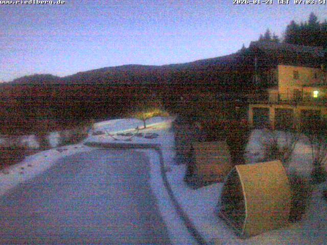 Archiv Foto Webcam Hotel Riedlberg, Bayerischer Wald