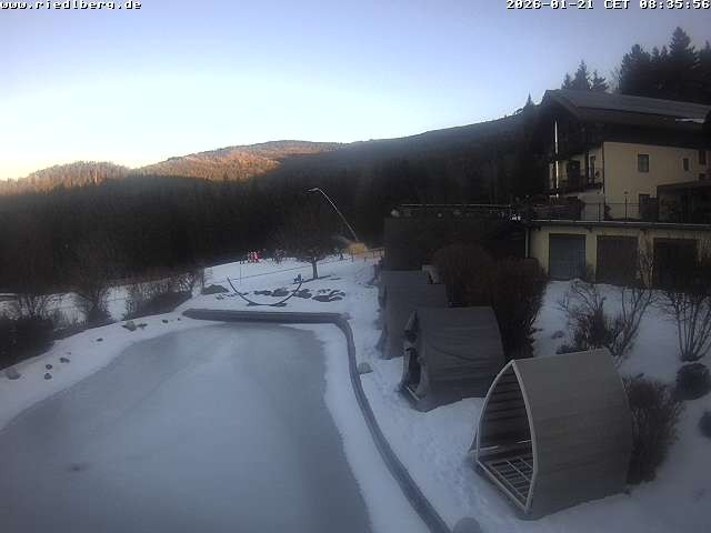 Archiv Foto Webcam Hotel Riedlberg, Bayerischer Wald