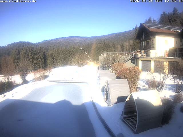 Archiv Foto Webcam Hotel Riedlberg, Bayerischer Wald