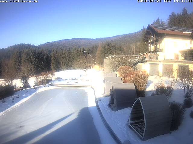 Archiv Foto Webcam Hotel Riedlberg, Bayerischer Wald