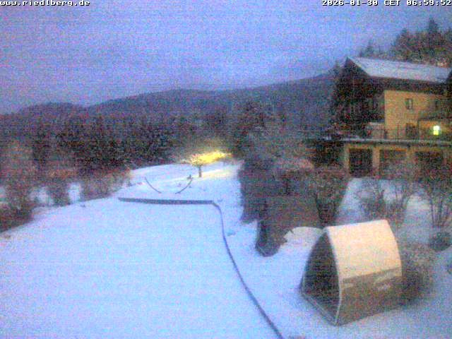 Archiv Foto Webcam Hotel Riedlberg, Bayerischer Wald