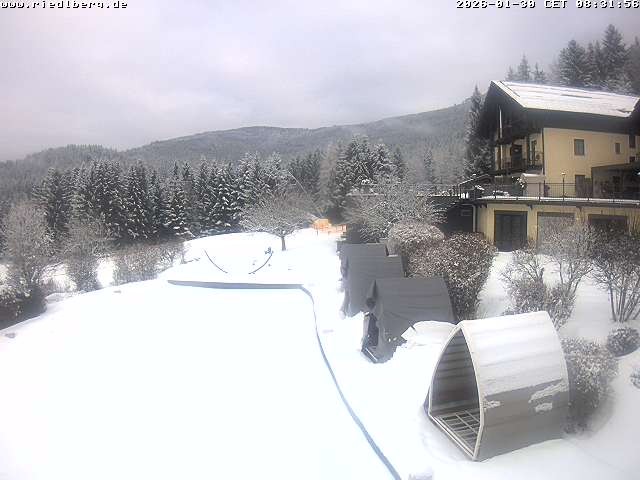 Archiv Foto Webcam Hotel Riedlberg, Bayerischer Wald