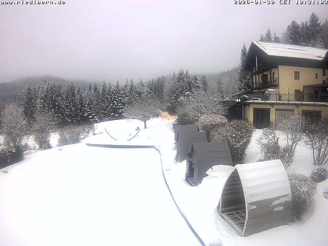 Archiv Foto Webcam Hotel Riedlberg, Bayerischer Wald
