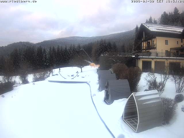 Archiv Foto Webcam Hotel Riedlberg, Bayerischer Wald