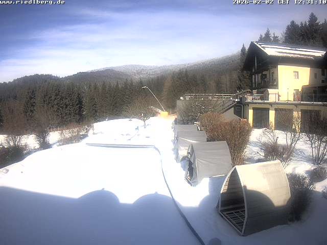 Archiv Foto Webcam Hotel Riedlberg, Bayerischer Wald