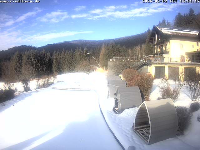 Archiv Foto Webcam Hotel Riedlberg, Bayerischer Wald