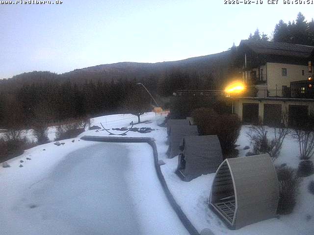Archiv Foto Webcam Hotel Riedlberg, Bayerischer Wald