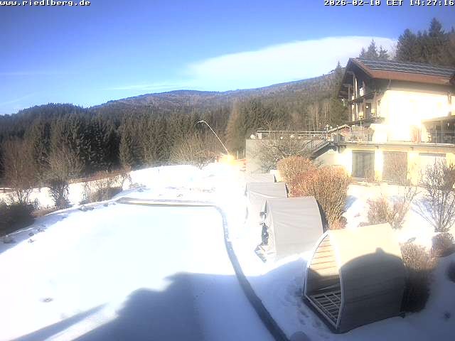Archiv Foto Webcam Hotel Riedlberg, Bayerischer Wald