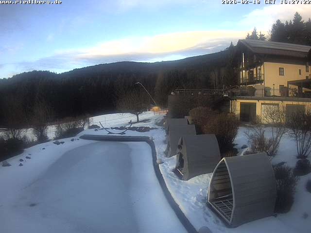 Archiv Foto Webcam Hotel Riedlberg, Bayerischer Wald