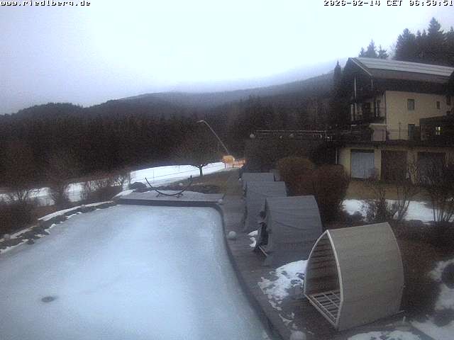 Archiv Foto Webcam Hotel Riedlberg, Bayerischer Wald