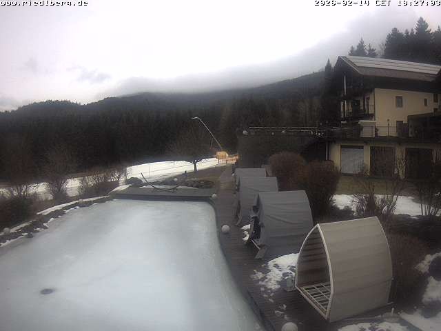 Archiv Foto Webcam Hotel Riedlberg, Bayerischer Wald