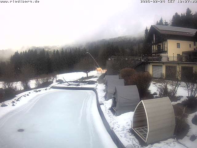 Archiv Foto Webcam Hotel Riedlberg, Bayerischer Wald