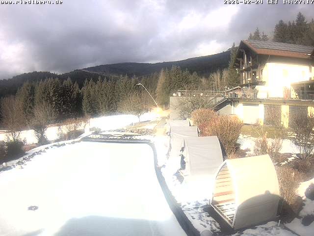 Archiv Foto Webcam Hotel Riedlberg, Bayerischer Wald
