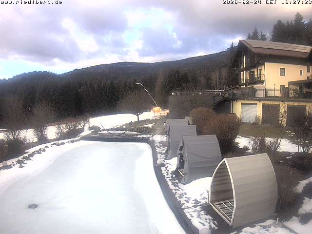Archiv Foto Webcam Hotel Riedlberg, Bayerischer Wald