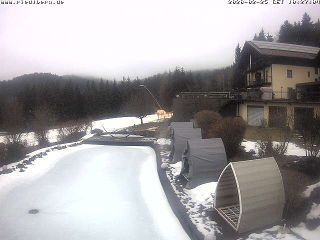 Archiv Foto Webcam Hotel Riedlberg, Bayerischer Wald