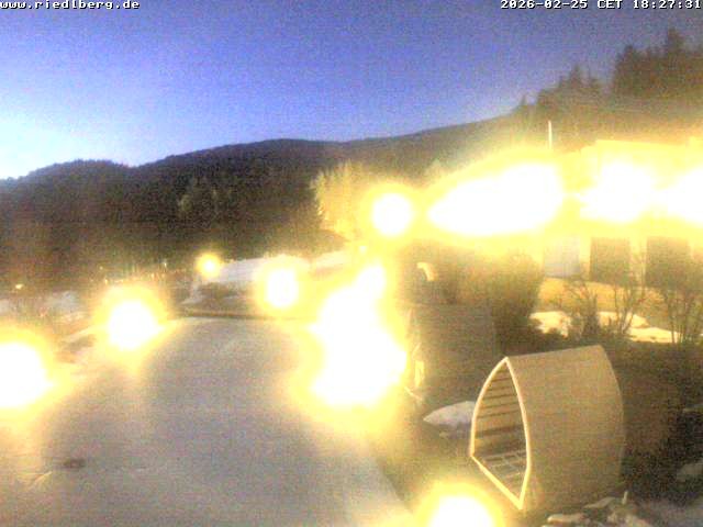 Archiv Foto Webcam Hotel Riedlberg, Bayerischer Wald