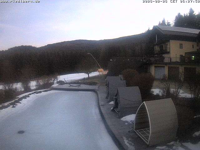 Archived image Webcam Hotel Riedlberg, Bavarian Forest