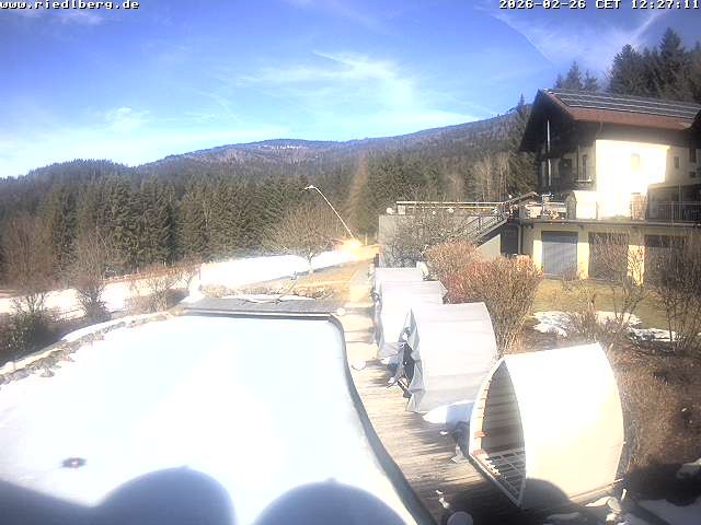 Archived image Webcam Hotel Riedlberg, Bavarian Forest