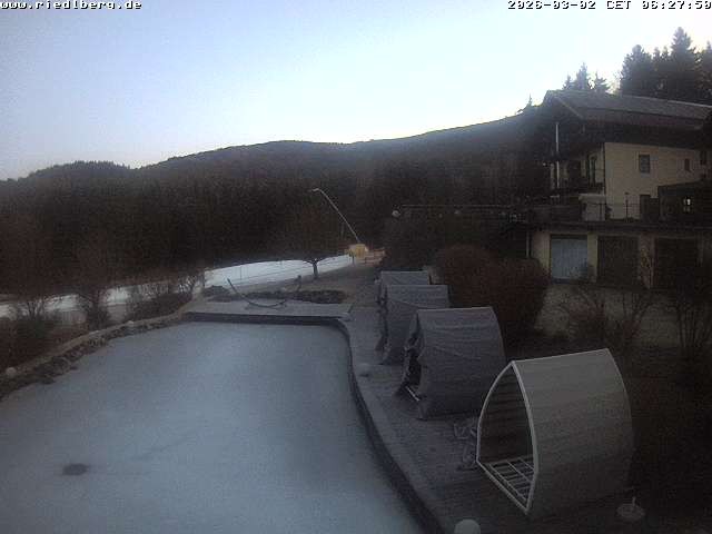 Archiv Foto Webcam Hotel Riedlberg, Bayerischer Wald