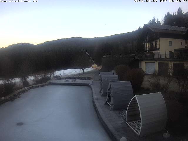 Archiv Foto Webcam Hotel Riedlberg, Bayerischer Wald