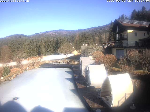 Archiv Foto Webcam Hotel Riedlberg, Bayerischer Wald