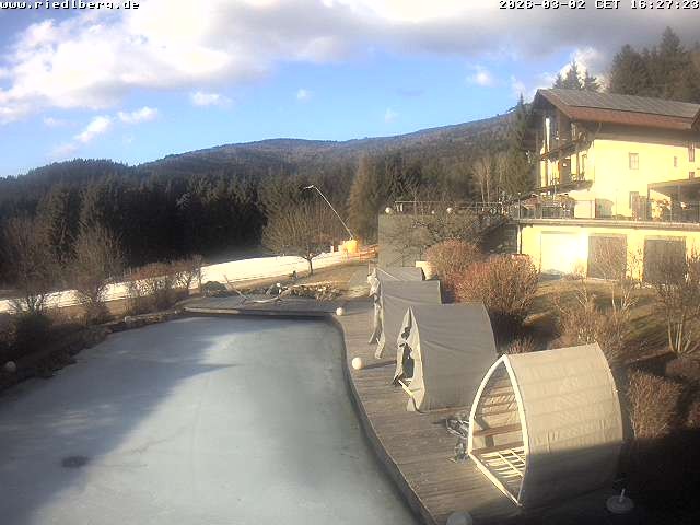 Archiv Foto Webcam Hotel Riedlberg, Bayerischer Wald