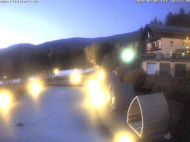 Archiv Foto Webcam Hotel Riedlberg, Bayerischer Wald