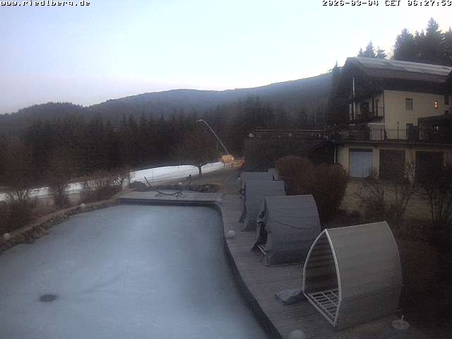Archived image Webcam Hotel Riedlberg, Bavarian Forest