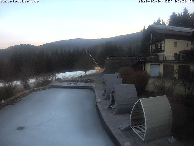 Archived image Webcam Hotel Riedlberg, Bavarian Forest