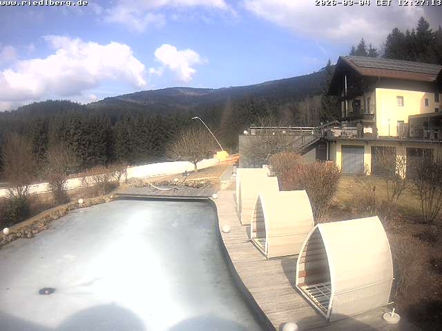 Archived image Webcam Hotel Riedlberg, Bavarian Forest