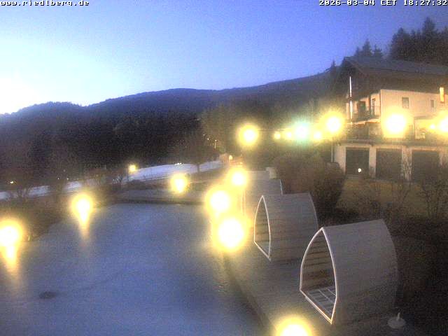 Archived image Webcam Hotel Riedlberg, Bavarian Forest