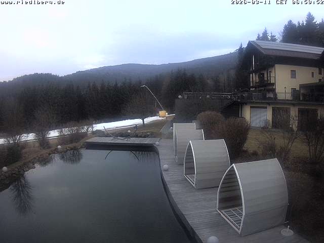 Archiv Foto Webcam Hotel Riedlberg, Bayerischer Wald