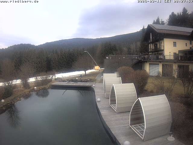 Archiv Foto Webcam Hotel Riedlberg, Bayerischer Wald