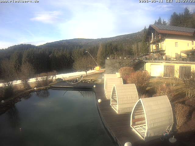 Archiv Foto Webcam Hotel Riedlberg, Bayerischer Wald