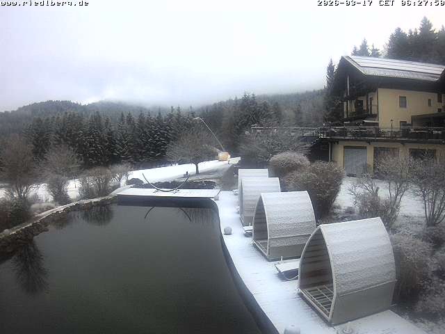 Archiv Foto Webcam Hotel Riedlberg, Bayerischer Wald