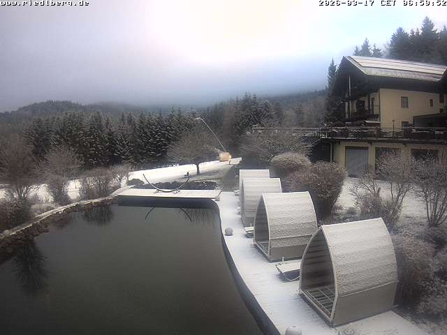 Archiv Foto Webcam Hotel Riedlberg, Bayerischer Wald
