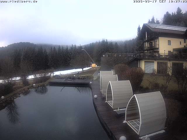 Archiv Foto Webcam Hotel Riedlberg, Bayerischer Wald