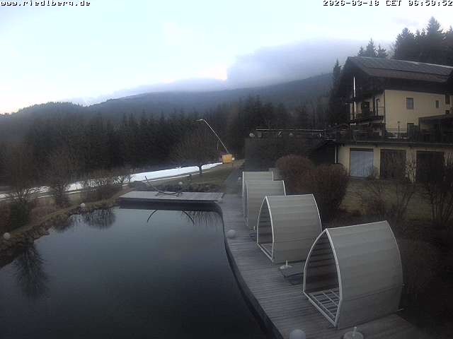 Archiv Foto Webcam Hotel Riedlberg, Bayerischer Wald