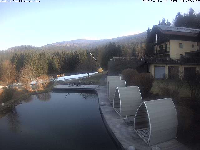 Archiv Foto Webcam Hotel Riedlberg, Bayerischer Wald