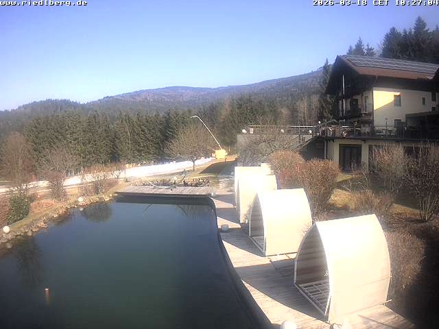 Archiv Foto Webcam Hotel Riedlberg, Bayerischer Wald