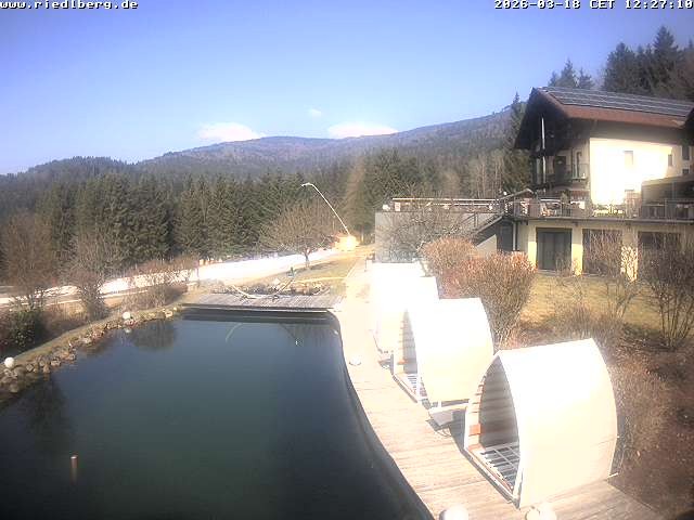 Archiv Foto Webcam Hotel Riedlberg, Bayerischer Wald