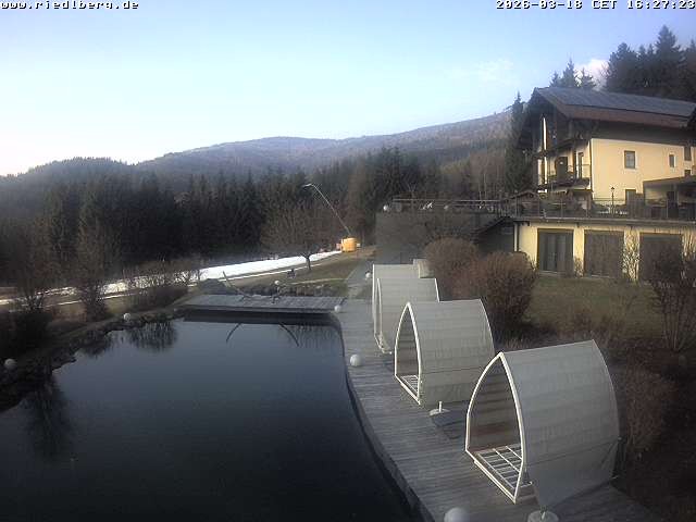 Archiv Foto Webcam Hotel Riedlberg, Bayerischer Wald